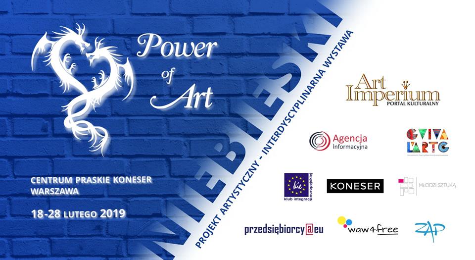 Wystawa zbiorowa „Niebieski” z cyklu Power of Art, 18 – 28.02.2019